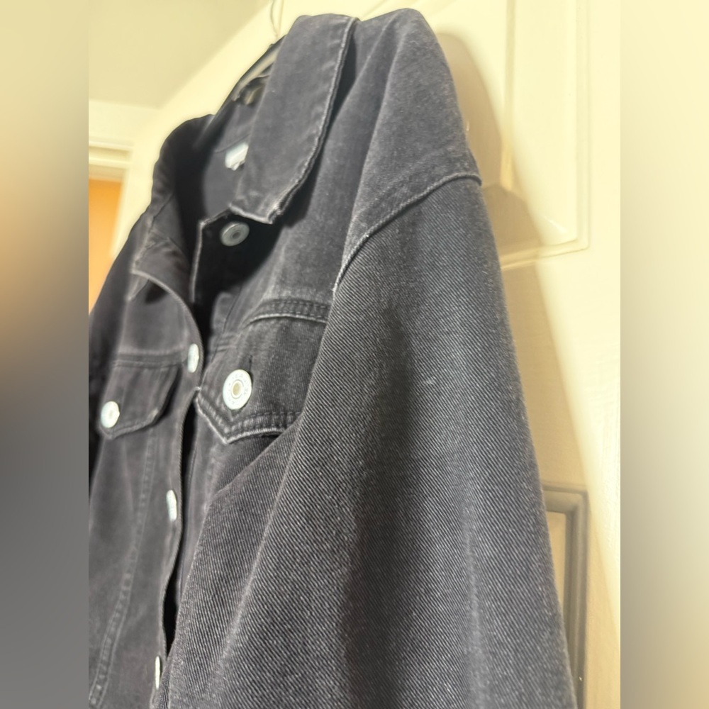 Vervet Black‎ Denim Fringe Jacket - Picture 6 of 10